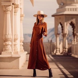 “Still Dancing Dress” from clad&cloth